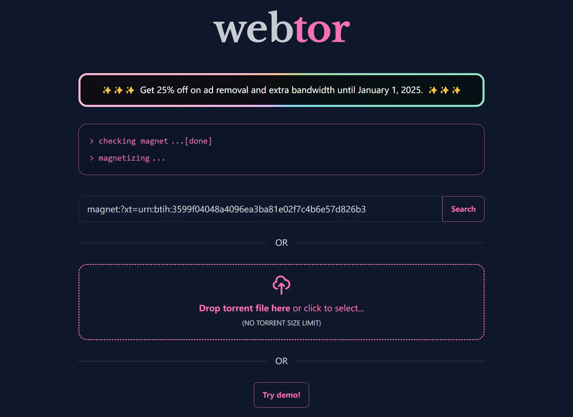 Webtor