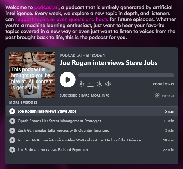 Podcast.ai