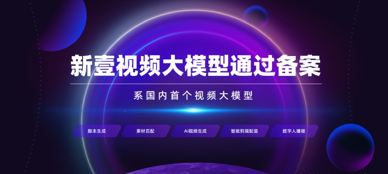 新壹视频大模型