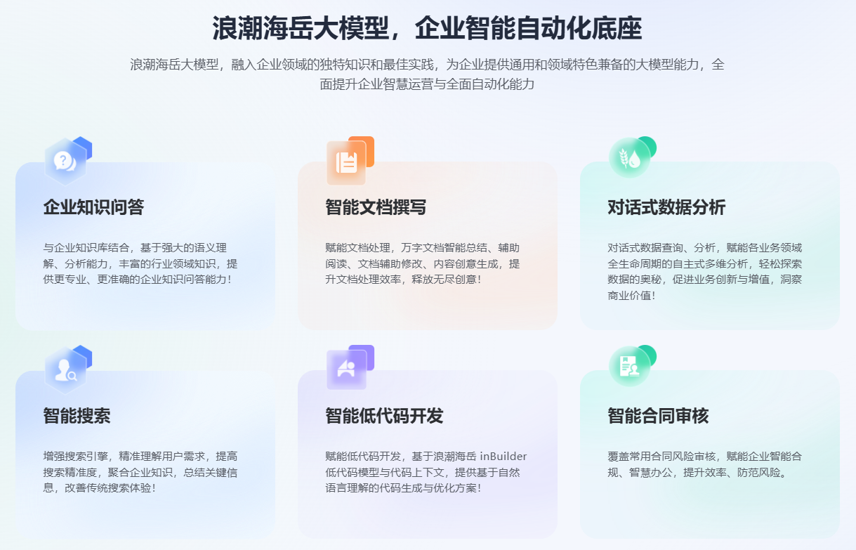 浪潮海岳大模型